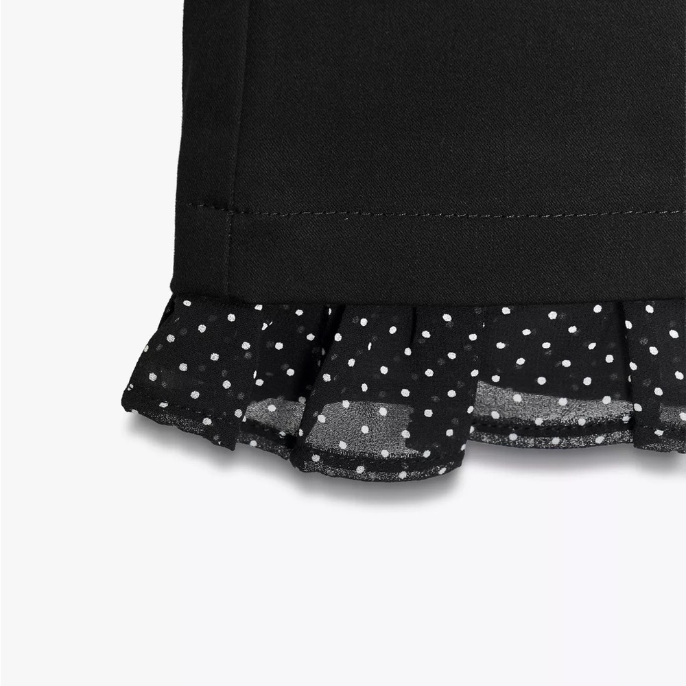 Ruffled mini flare pants - Picture 6 of 6